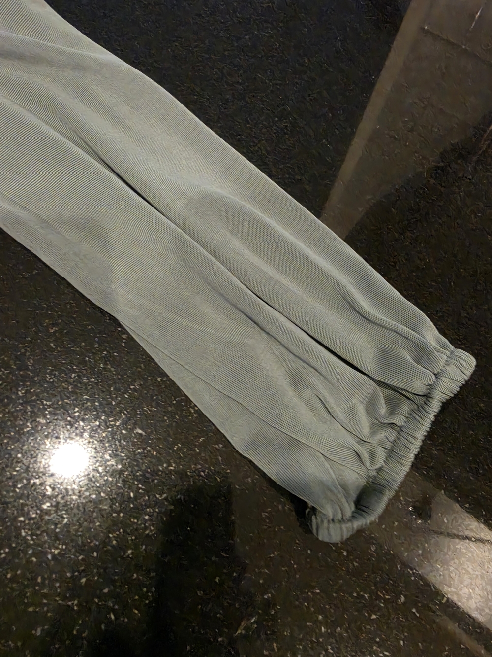 Lucky Brand Sage Green Wrap-Front Long Sleeve Blouse - Picture 5 of 6